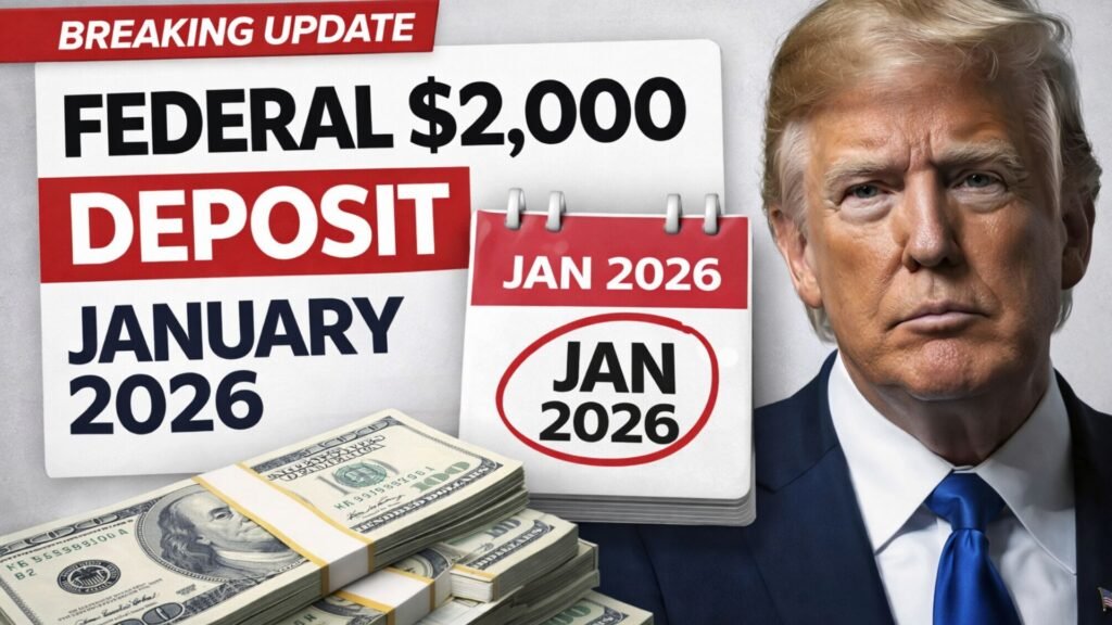 Federal $2000 Deposit Arriving January 2026: Complete Guide for Beneficiaries